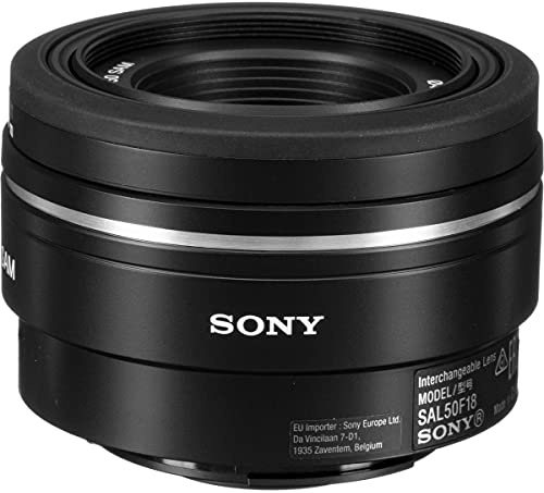 Sony 50mm f/1.8 SAM DT Lens for Sony Alpha Digital SLR Cameras - Fixed