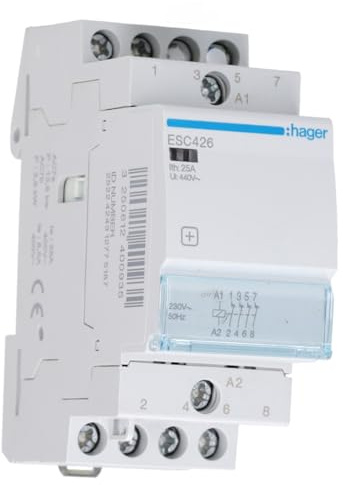 Hager ESC426 Installationsschütz 25A 4Ö 230V
