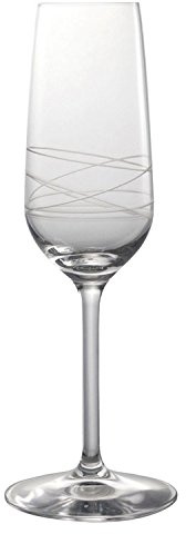 Guy Degrenne Flà»Te à Champagne en cristallin - 20 cl - Lot de 6 GALATEE