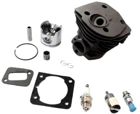 HURI Top 44mm Zylinder Kolben set für Husqvarna 350 351 353 346XP Motorsäge