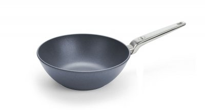 Woll 21026DLPI, Diamond Lite Pro Guss-Wok 26 cm, für Induktion geeignet