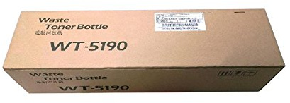 Kyocera 1902R60UN0 Modell WT-5190 Resttonerflasche, kompatibel mit TASKalfa 306ci, TASKalfa 307ci, TASKalfa 308ci, TASKalfa 356ci und TASKalfa 358ci Druckern, bis zu 44000 Seiten