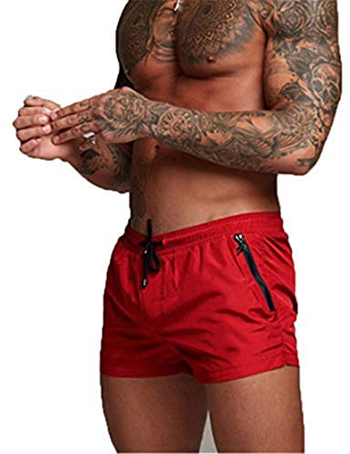 EDOTON Bañador para Hombre, Pantalones Cortos Impermeables Pantalones Cortos de Surf Pantalones de Natación
