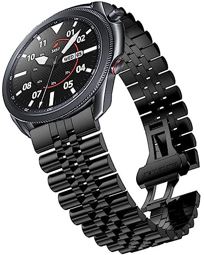 Niziruoup Uhrenarmbänder Edelstahl 20mm 22mm mit Schnellverschluss Jubilee Armband Prämie Matt Polierte Metall Edelstahlarmband Klassisch Ersatzarmbänder Ersatz Band für Damen und Herren