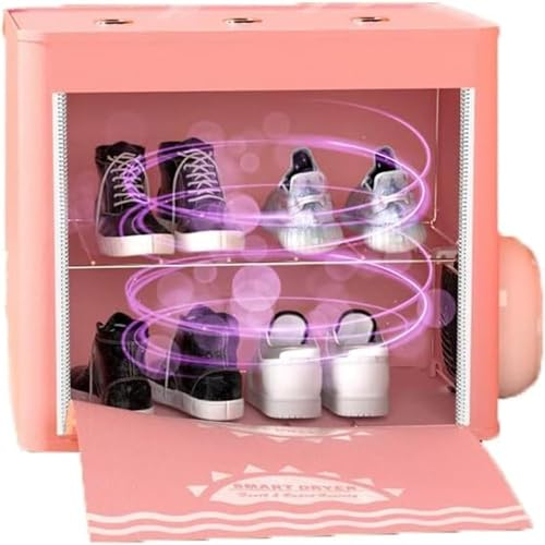 YUNYHAO Shoe Dryer With Timer - Boot Dryer And Deodorizer - Portable Electric Shoe Glove Boot Dryer And Heater - Foldable Design - Quickly Dry Shoes, Gloves, Hats And Socks