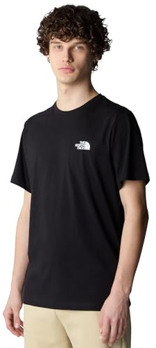 THE NORTH FACE Herren Biner Grafik 4 T-Shirt, Standard Fit, TNF Black, S