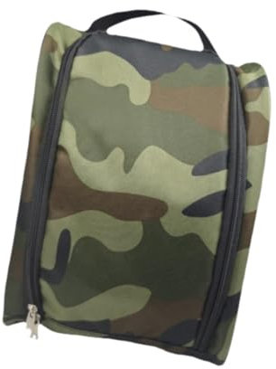Perfeclan Golfschuhtasche, Sportschuhtasche, tragbare, multifunktionale Aufbewahrungstasche für Schuhe, Schuhbeutel für Fitnessstudio, Camping, Reisen,