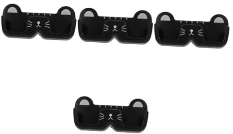 BUGUUYO 4stücke Sonnenbrillen Organizer Für Wandmontage Praktischer Brillenhalter Material Mit Großzügigem Für Sonnenbrillen Und Eyeglasses Platzsparend Und Installieren