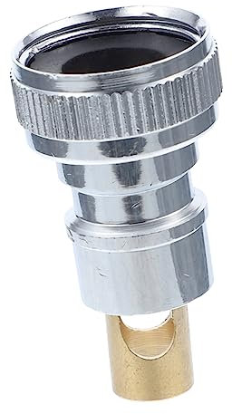 POPETPOP Wasserhahnadapter Für Tragbare Waschmaschine 3/4 Zoll Gewinde Spülbeckenhahn Auf Schlauchadapter Automatische Wasserabschaltung