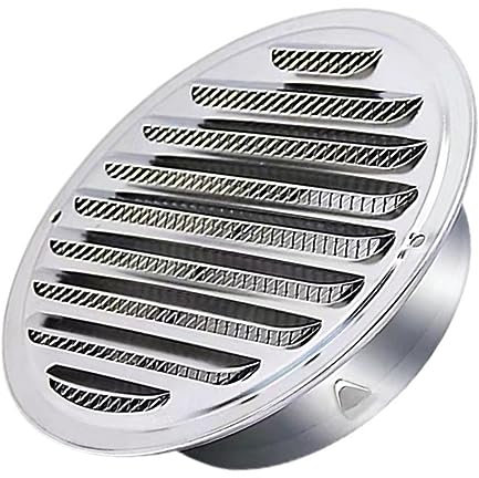Angoily Rain Hat for Bathroom Exhaust Fan Covering Material for Outdoor Vent Cover Fit for Round Air Vent