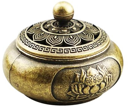 Porte-encens pour bâtons, porte-brûleur d'encens - en forme de en forme de bobine à bobine encens encensier,Petite ornement d'aromathérapie pour table pour la méditation de yoga aromathérapie spiritue