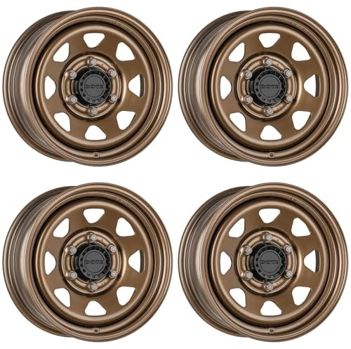 4x Dotz Felgen Dakar bronze 7.0Jx16 ET13 6x139.7 kompatibel mit Toyota 4 Hilux Land