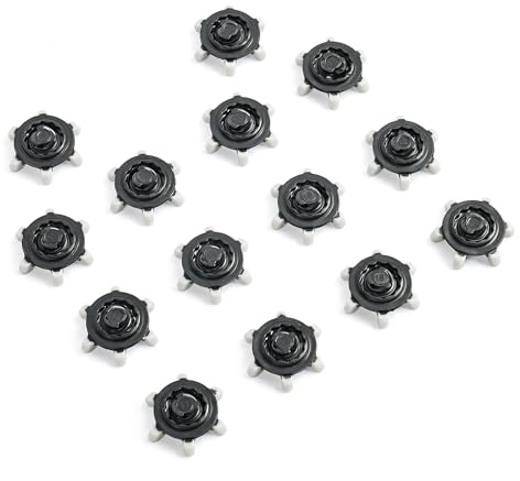 TokongsenXizali Spikes Replacement Kit for Golf Shoes 14 Pcs Anti Skid Fast Twist Studs Cleats Easy Replacement Great Gifting for Golfers and Athletes Durable High Performance Spikes