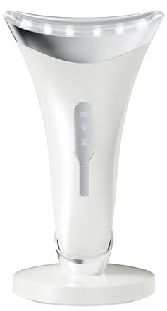 Elektrisches Gesichtsmassagegerät 3-in-1 Gua Sha Elektrisch mit Heizfunktion, Ergonomischem Design - Pflege für Hals, Augenpartie und Gesicht