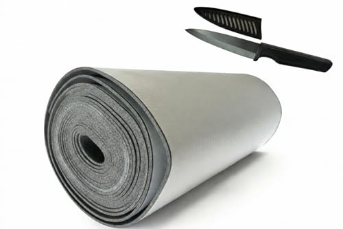 Armacell ArmaFlex HOME Panneau isolant autocollant 6 mm Rouleau de 15 m² Isolation en WKS ISOTEC caoutchouc pour camping-car, van et maison