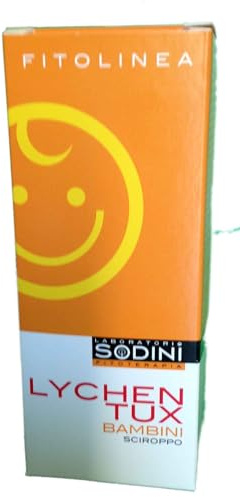 Lychentux Bambini - Integratore Alimentare Sciroppo - con Echinacea, Rosa Canina, Grindelia, Propoli e Timo - per il Benessere delle Vie Respiratorie - 150 ml