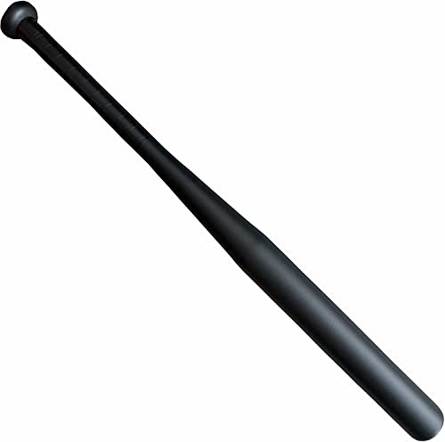 Kotionok Baseballschläger aus Aluminium, 71,1-76,2 cm, 992 g, Softball, Selbstverteidigung, Schlagübungen, Abholspiele und Heimsicherheit – Metall-Tballschläger – Schwarz (71,1 cm, Mattschwarz)