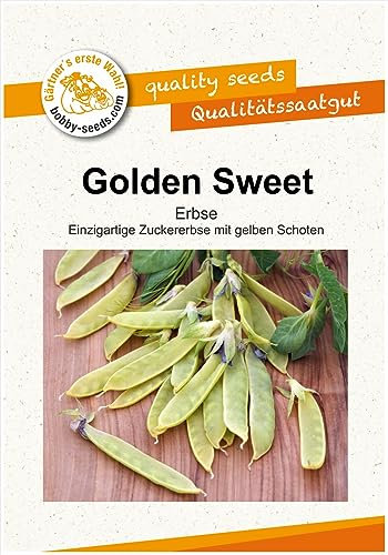 Erbsensamen Golden Sweet Zuckererbse Portion