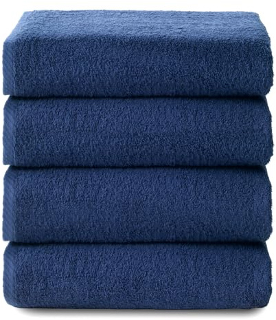 Top Towel - Plus - 4 Toallas Bidet o Viso - Set di Asciugamani - Asciugamani da bagno - 100% Cotone