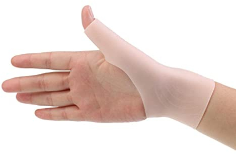 zalati Handgelenk- und Daumenbandage, 1 Paar, Silikon, weich und bequem, zur Schmerzlinderung von Rheuma, Karpaltunnelsyndrom, Schmerzlinderung und Arthritis