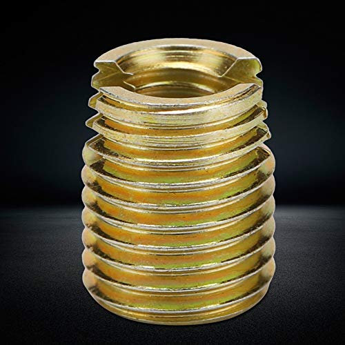 Douille Filetée M12 à 8 Douilles Hexagonales 20 Pièces en Acier au Carbone 302 Filetage Autotaraudeur Quincaillerie Insert Accessoires (intérieur M3 * 0,5 Extérieur M5 * 0,5)