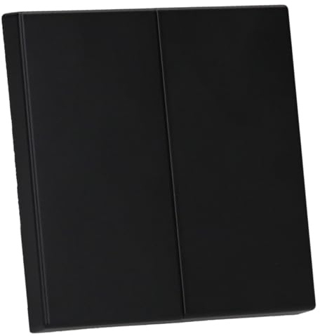Tecla doble LS, color negro mate (referencia: JUNG LS995SWM)