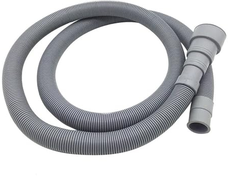 70/150/200cm Drain Pipe Washing Machine Dishwasher Drain Waste Hose Extension Pipe with Hose Clamps Set Wash Machine Accesories (Color : 150CM)