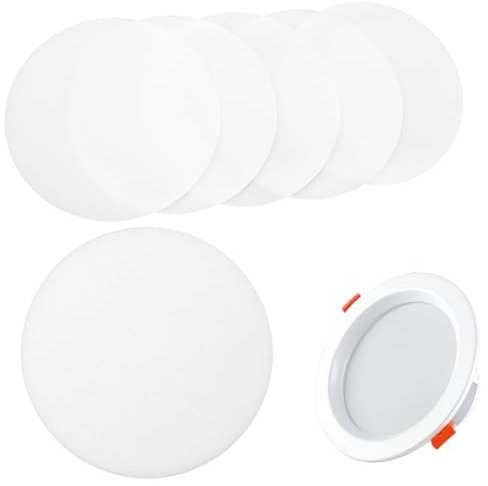 ANDRESLAD 18pcs Replacement Ceiling Lamp Shades Diffuser Light Shades for Living Room Ceiling Spotlight Lamp Covers
