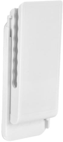 Mipcase Soporte Para Regleta De Enchufes De Pared Autoadhesivo Organizador Para Montaje Pared Blanco Enrollador Para Gestión De Cables Dormitorio