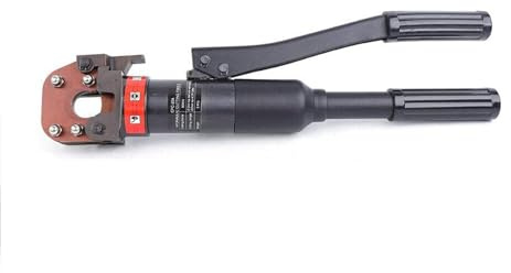 Yidubid 6T 420mm Taglierina Idraulica per Cavi, Metallo Taglio di Fili Cesoia A Forbice Tagliabulloni per Rame, Alluminio, E Fili d'Acciaio 4-20mm Black,CPC20A