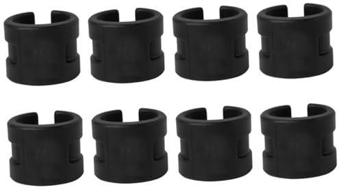 VICASKY 8pcs Bike Chainstay Protector Rear Fork Chain Collision Cover for Mountain Bike Rubber Protection Ring