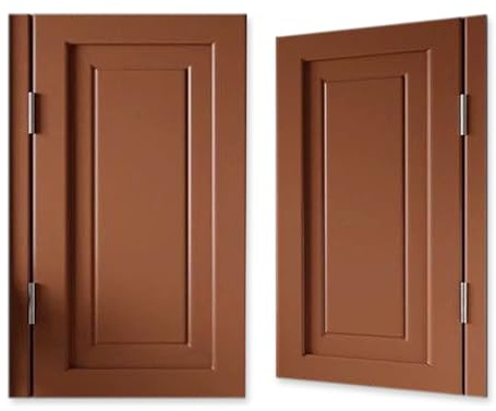 Puerta Batiente 2 Hojas Puerta Abatible Puerta De Media Cintura De Madera Con Bisagras Y Herrajes Para Interiores Entrada Cocina Salón Oficina W70-150cm(Marrón,W116*H90cm)