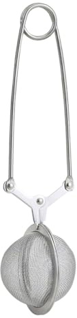 HIC Kitchen Snap Ball Tea Infuser, 18/8 Stainless Steel, For Loose Leaf Tea and Mulling Spices