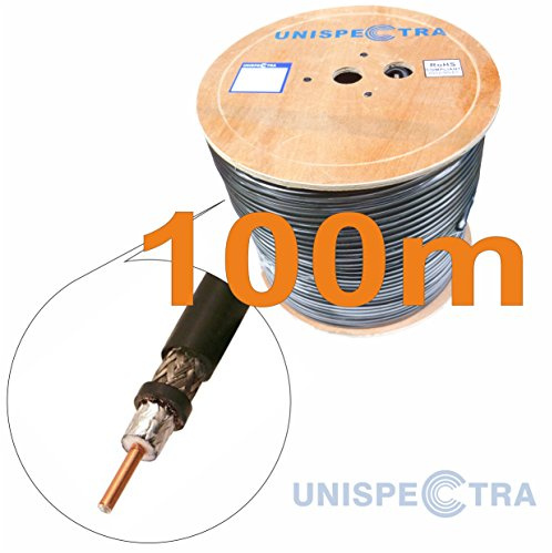 50 OHM cavo coassiale a perdita molto bassa, -S400, ricevitori amatoriali per WiFi GSM 3G 4G ripetitori radio antenne/ricevitori (100 m)
