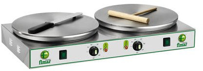 Crepiera double crêpes 35 +35 électrique RS0679