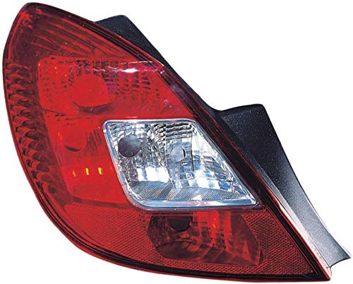 Diederichs Rückleuchte Heckleuchte links für OPEL CORSA D Bj. 07.06- Rot, Halogen, Incandescent, Auto, Fahrzeug-Rückleuchte