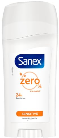 SANEX Zero % sensitive deo-stick - 65 ml pinnen