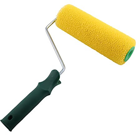 Utoolmart Various Sizes Plush Sleeve Cover Roller Tool for Housework Handle Latex Floor Self Leveling Screed Spiked Roller for Wall Painting Decoration DIY 1 pcs