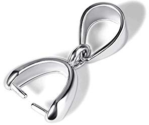 Baven 100 Stück Prise Kaution Prise Anhänger Kaution Verschluss Anhänger | Kaution Clip Anschluss für Anhänger Halskette Schmuck DIY Craft Making
