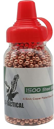 JS-Tactical Pallini in Acciaio RAMATO Cal. 4,5mm 1500 Pezzi (JS-ST4.5 BB1500R)