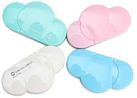 BELTI Korrekturband 5m Cloud Mini-Korrekturband Sweet White Out Briefpapier Schule Büromaterial