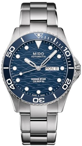 Herren Uhr M042-430-11-041-00 Blau (Ø 42,5 mm)