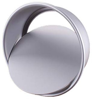 Molde redondo para hornear de la torta de la parte inferior desprendible de la torta de la aleación de aluminio antiadherente, molde de la hornada para los postres moldeados de la gelatina