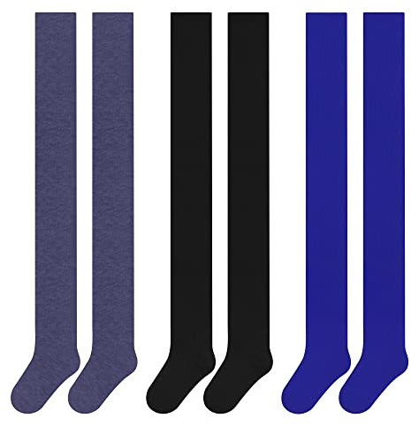 Libella 3-pack barn pojkar strumpbyxor stickade strumpbyxor bomull enfärgad 2710, 3 par set C, 110/116 cm