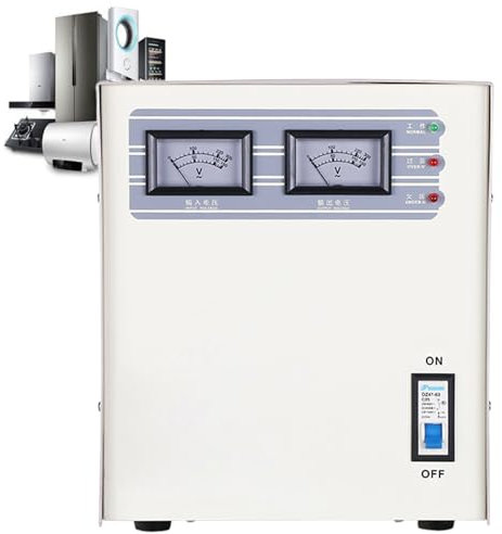 ExoticaBlend Regolatore Automatico di Tensione 220V Stabilizzatore a bassissima Tensione per stabilizzatore di Alimentazione Domestica,5KVA