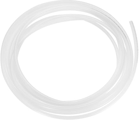 sourcing map Tuyau d'air pneumatique 10 mm de diamètre extérieur x 7,5 mm ID 10 mètres tubes en nylon polyamide pour compresseur d'air, transfert de fluide, transparent