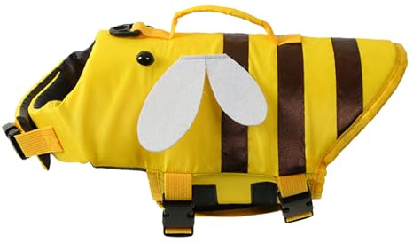 YNPQTDS XXS-L Hundeschwimmwesten für Hunde, Schwimmhilfe, Lebensretter, Schwimmweste, wasserdicht, verstellbar, atmungsaktiv, Sicherheitsweste mit Schnellverschluss-Schnalle