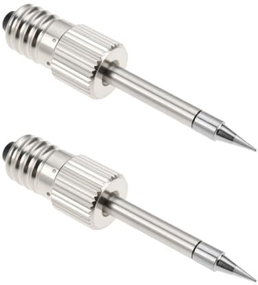 SG Store 2pcs Alloy Replacement Soldering Iron Tips Compatible with FROGBRO Rechargeable Battery Cordless Soldering Iron LD006A