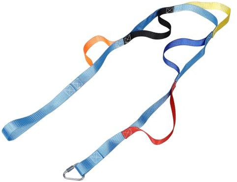 Supvox Multifunktionale Kletterseilleiter Für Kinder Weiche Strickleiter 2m Mit 6 Stufen Outdoor Kletterspielzeug Für Motorische Und Naturerlebnis