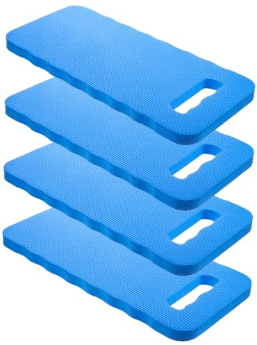 Hemobllo Set 4 Cuscini per Inginocchiarsi da Giardino in Eva 40x18x2 Cm, Cuscinetti Protettivi Assorbenti Imbottiti per Giardinaggio, Campeggio e Lavori Domestici, Portatili e Comodi per Uso Esterno